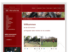 Tablet Screenshot of og-herxheim.de